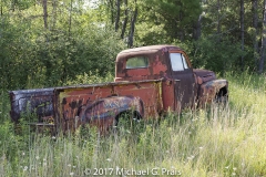 Back of Old Pickup