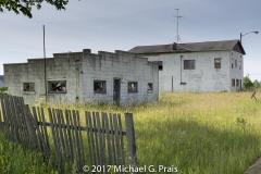 Abandoned White Buildings