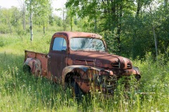 Front of Old Pickup