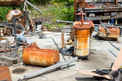 Two Rusty Drums