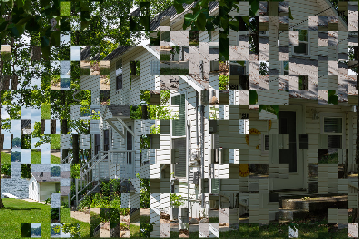 Out of Context (White Cottage by the Lake)