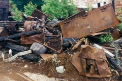 Safe Door: Machine Shop Arson