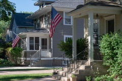 Neighbors - Gray with Porch and Posts