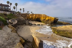 Palms Cliffs and Sand