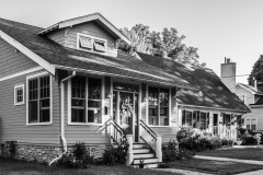 Houses - Gray with Steps and Neighbor