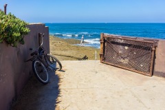 Ocean Beach - Bike and Gate