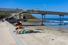 Ocean Beach - Woman Beach Fishing Pier