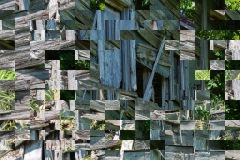 Out of Context (Abandoned Building Corner Windows)