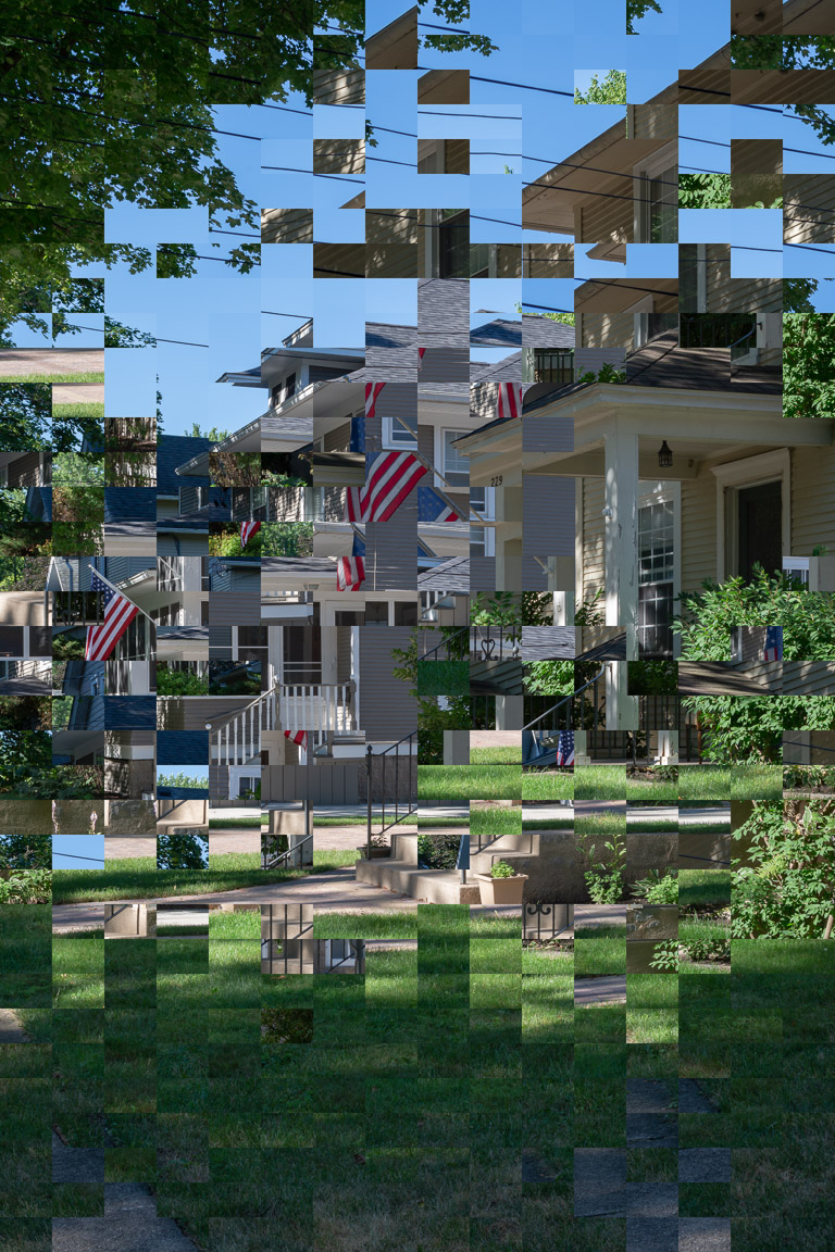 Out of Context (Gray with Porch and Posts)