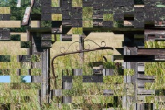 Out of Context (Broken Gate on Farm Building)
