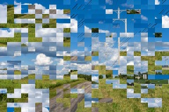Out of Context (Clouds Path Poles)
