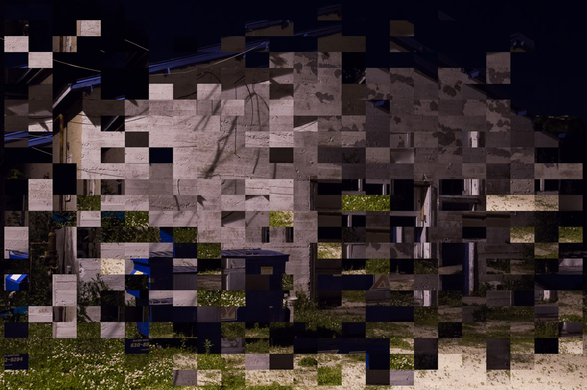 Out of Context (Night Study: Garage and Building 16)