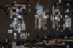 Out of Context (Windows with Fan on Floor)