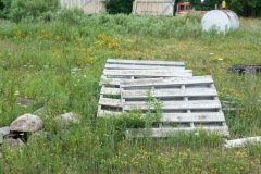 Pallets in Field