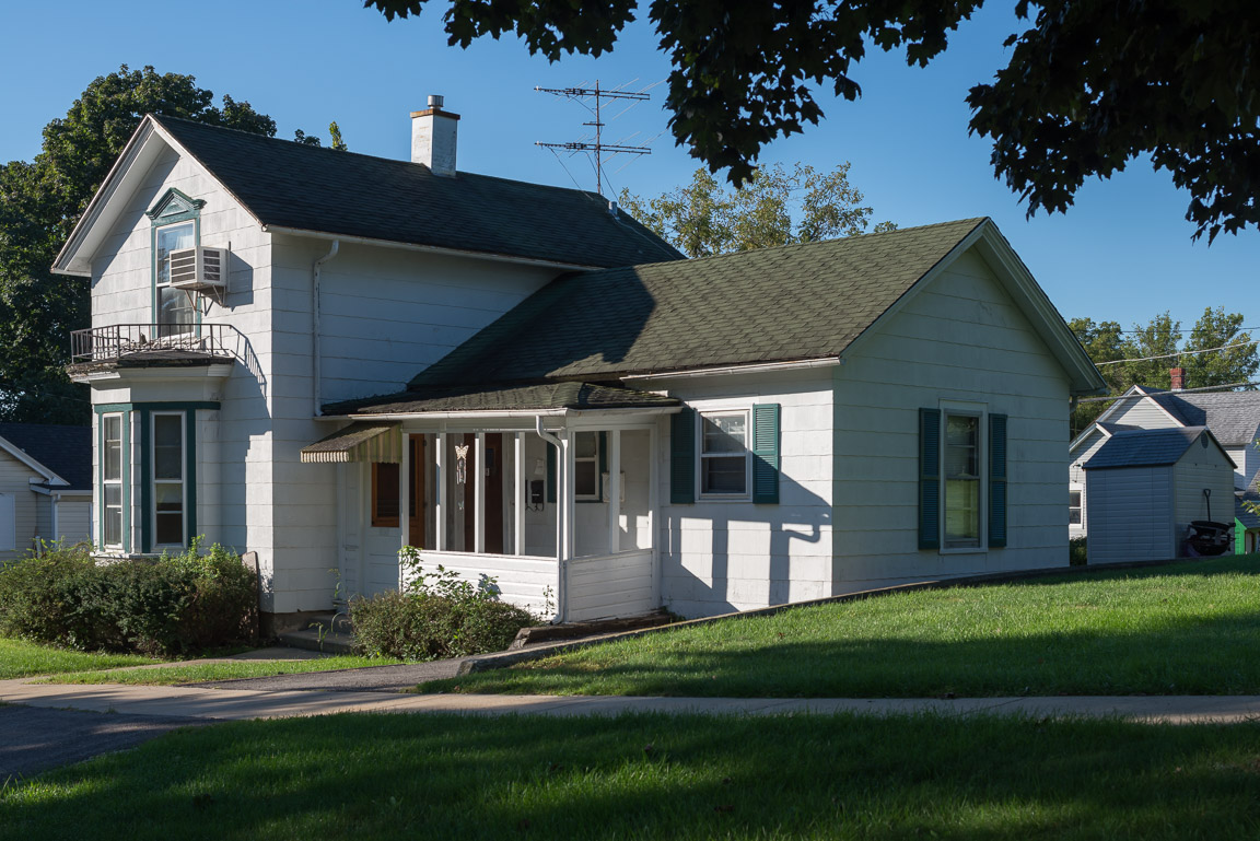 Houses - White with Bay and Open Porch
