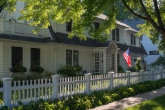 Houses - White Fence