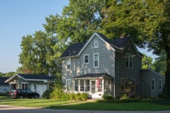 Houses - White Screen Porch and Car