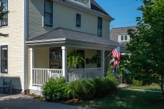 Houses Yellow with Porch