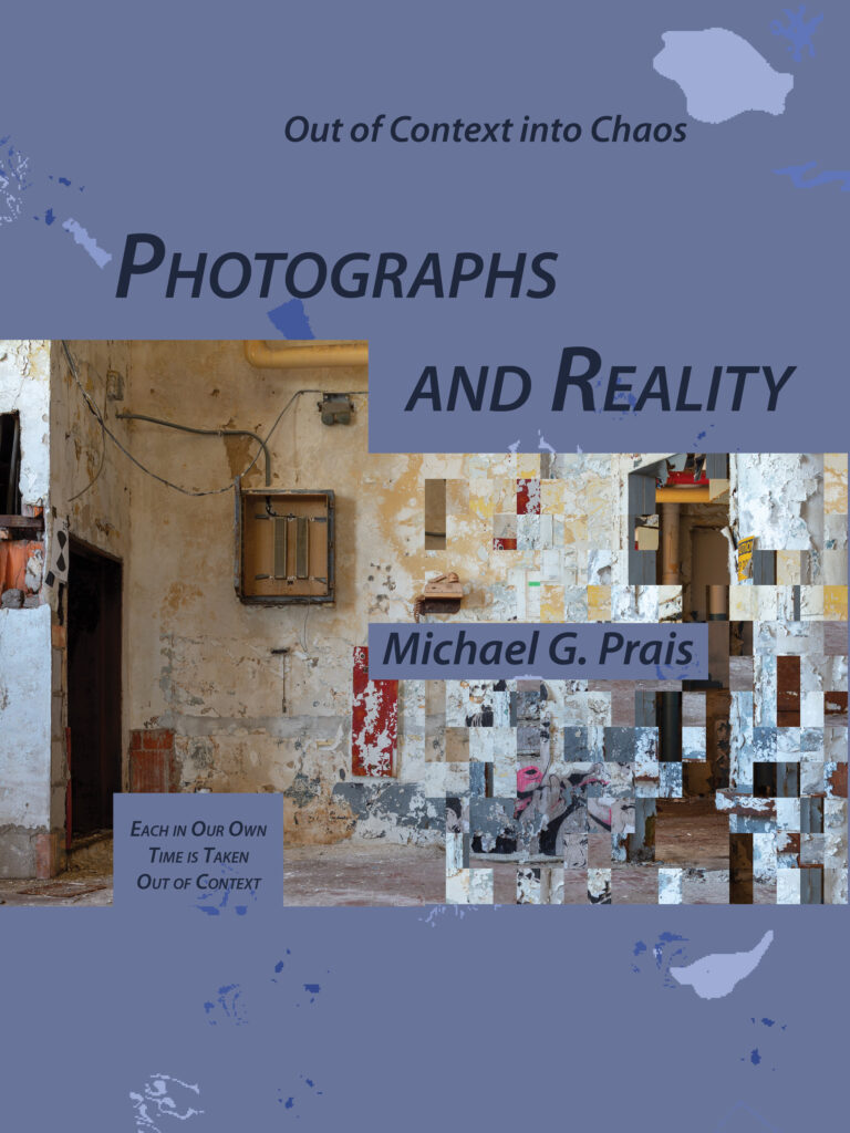 Cover page for book, Out of Context: Photographs and Reality, in the set, Out of Context into Chaos